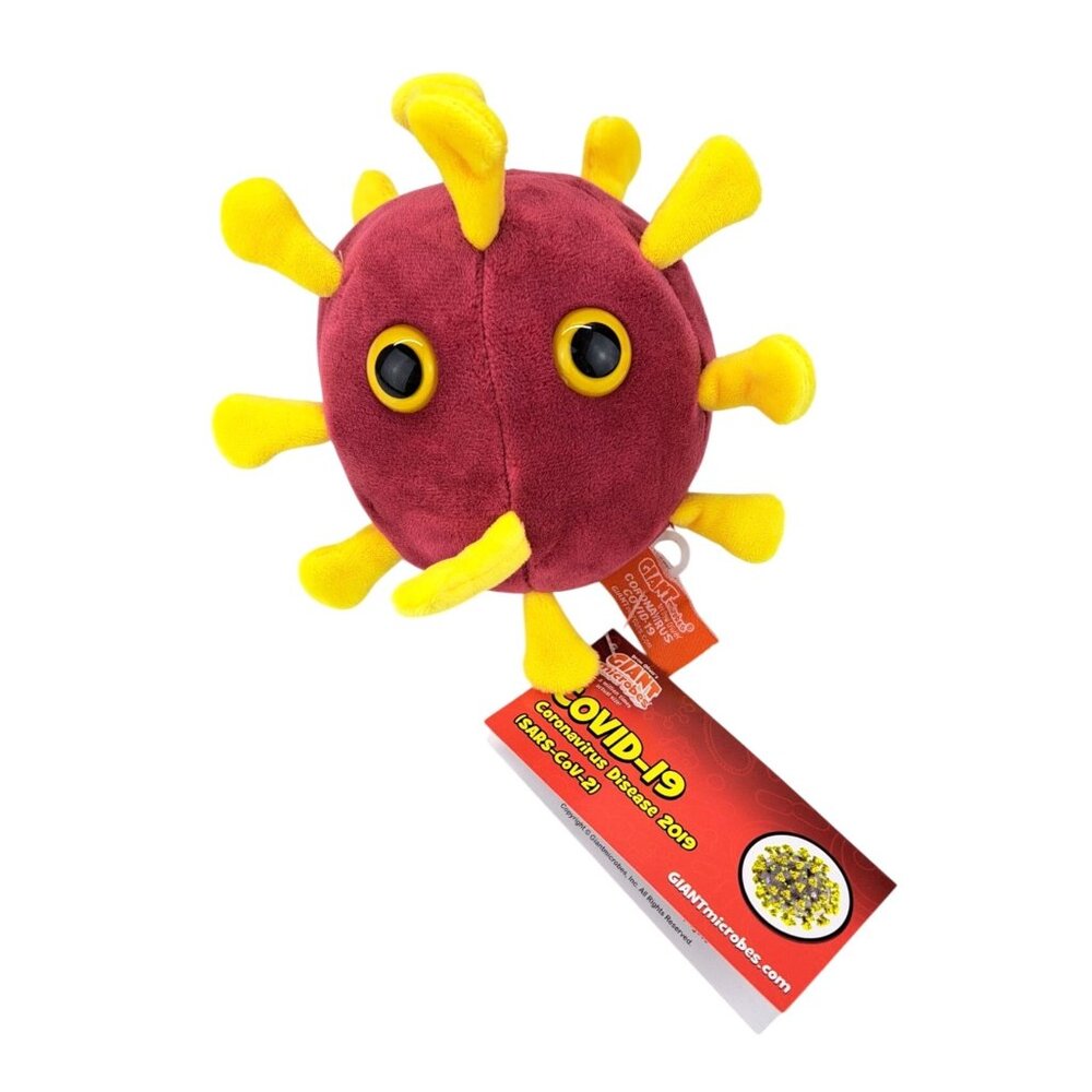 Giantmicrobes COVID-19 Plush Toy Coronavirus Pandemic 4.5" Novelty Science New
